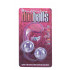 Вагінальні кульки рожеві на м'якому зчепленні Marbelized DUO BALLS (5398) – фото 2