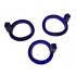 Пояс верности с тремя кольцами Runye, синий (53743) – фото 2