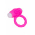 Эрекционное кольцо с вибрацией, розовое, 2.5 см (45485) – фото 3