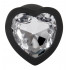 Анальная пробка с камнем в форме сердечка You2Toys, черная, 7.3 х 2.8 см (52618) – фото 4