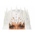 Корона с кристаллами Glitter Die Cut Jeweled Crown от Leg Avenue, белая (53125) – фото 4