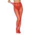 Колготы сексуальные в сеточку One Size Risa Nylon Fishnet Tights от Leg Avenue, красные (53099) – фото 3
