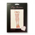 Чулки сексуальные One Size Lynn Sheer Backseam Stockings от Leg Avenue, белые (53046) – фото 5