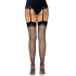 Чулки сексуальные One Size Lynn Sheer Backseam Stockings от Leg Avenue, черные (53047) – фото 6