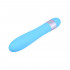 Вибратор нереалистичный M-Mello, голубого цвета, 17 х 3.2 см (52467) – фото 3