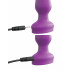 Анальна пробка з вібрацією 3some Wall Banger Plug, фіолетова, 12 х 3.8 см (52768) – фото 2