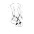 Крестовина с фиксаторами для рук и ног Easy toys, черная (46259) – фото 5