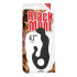 Масажер простати Black Mont силіконовий, чорний (39103) – фото 5