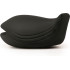 Вибратор для клитора в форме кита Iroha+ Yoru Tenga, медицинский силикон, черный (214927) – фото 7
