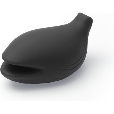 Вибратор для клитора в форме кита Iroha+ Yoru Tenga, медицинский силикон, черный (214927) – фото 1