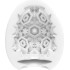 Мастурбатор яйце з рельєфом Tenga Snow Crystal, білий, 49 х 49 х 61 мм (214921) – фото 2