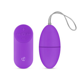 Виброяйцо с дистанционным пультом Easytoys, фиолетовое, 7 х 3.5 см – фото