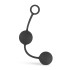 Вагинальные шарики со смещенным центром тяжести Easytoys, силиконовые, черные, 40 г (214246) – фото 3