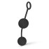 Вагинальные шарики со смещенным центром тяжести Easytoys, силиконовые, черные, 40 г (214246) – фото 2
