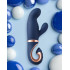Вибратор-кролик с изогнутой ручкой Gentley G-Vibe, силиконовый, синий, 20 х 4.2 см (216106) – фото 4