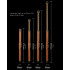 Распорка для бондажа с поножами и ошейником Lockink, натуральная кожа и металл, коричневая, 55-100 см (216137) – фото 7