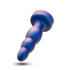 Анальна пробка з вібрацією і обертовими кульками Anal Adventures Blush, з пультом, силіконова, фіолетова, 14.5 х 3.8 см (216332) – фото 4