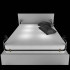 Фіксатори на ліжко Lockink, регульований, чорний (216166) – фото 10