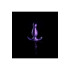 Анальна пробка вигнута Anal Adventures Blush, силіконова, фіолетова, 8.9 х 2.5 см (216336) – фото 2