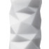 Мастурбатор хай-тек рельєфний Polygon 3D Tenga, білий, 15 х 7 см (216756) – фото 3