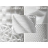 Мастурбатор хай-тек рельефный Zen 3D Tenga, белый, 15 х 7 см (216755) – фото 3