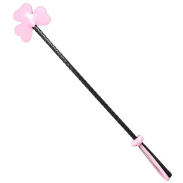Стек в форме цветочка, розово-черный, 70 см