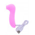Вакуумний стимулятор клітора Toy Joy, силіконовий, рожевий (203767) – фото 4