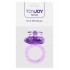 Эрекционное кольцо с вибрацией Toy Joy, фиолетовое, 4.5 см (203739) – фото 2