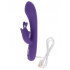 Вибратор-кролик с бабочкой Toy Joy, фиолетовый, 21.5 х 3.8 см (203734) – фото 3