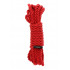 Бондажная веревка Taboom, красная, 5 м (203651) – фото 2