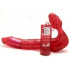 Страпон безремневой реалистичный Toy Joy с вибрацией, красный, 24.5 х 4 см (203745) – фото 3