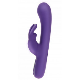Вібратор-кролик Toy Joy, фіолетовий, 21.5 х 4 см