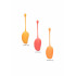 Вагінальні кульки California Exotic, помаранчеві, 3 шт (203839) – фото 5