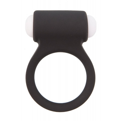 Эрекционное кольцо со съемной вибропулей, черное (40031) – фото 1