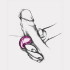 Вібратор на палець Gring XL від Gvibe, силіконовий, рожевий (203509) – фото 2