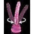 Фалоімітатор реалістичний на присосці Icicles No. 86, скляний, рожевий, 17 х 3 см (203676) – фото 4