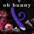 Вібратор-кролик з вакуумною стимуляцією Blush Oh Bunny, фіолетовий, 19.6 х 3.1 см (46229) – фото 5