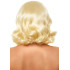 Перука хвиляста в стилі ретро Retro Bang Leg Avenue, блонд (207630) – фото 7