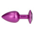 Анальная пробка с кристаллом S Toyz4Lovers, металлическая, фиолетовая, 7 х 2.8 см (206605) – фото 6