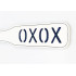 Паддл з написом XOXO, білий, 31.5 см (208102) – фото 2