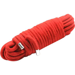 Бондажна мотузка, червона, 10 м – фото