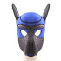 Маска собаки на голову, з прорізами для очей Be My Master, чорно-синя, One size (208125) – фото 3