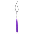 Міні-флоггер з намистинами на ручці, силіконовий, фіолетовий (208076) – фото 2