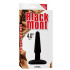 Чорна анальна пробка Black Mont з силікону (28967) – фото 5