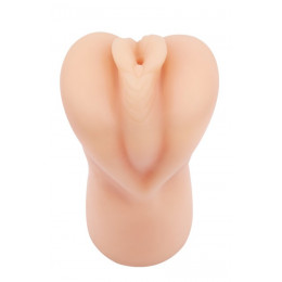 Мастурбатор реалистичный вагина Chisa T-Skin, бежевый, 14.8 х 7.4 см