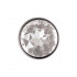 Анальная пробка M с камнем A&E, серебряная, 8.3 х 3.4 см (204780) – фото 2