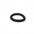 Эрекционное кольцо вытянутой формы,  черное, размер М (41623) – фото 3