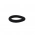 Эрекционное кольцо вытянутой формы,  черное, размер  S (41606) – фото 4