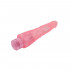 Вибратор с мультискоросной вибрацией  Hi-Rubber, розовый, 23 см х 5 см (35737) – фото 4