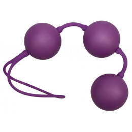 Вагинальные шарики со смещенным центром тяжести You2Toys, фиолетовые, 80 г
